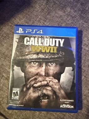 PlayStation 4 Call of Duty: WWII - Blue Case